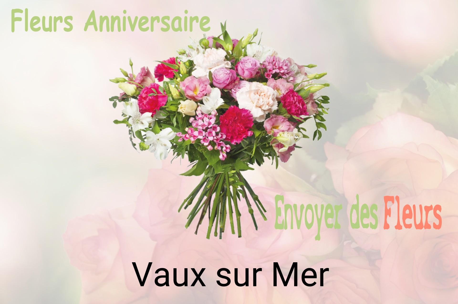 Bouquet de fleurs d’anniversaire livré à Vaux-sur-Mer