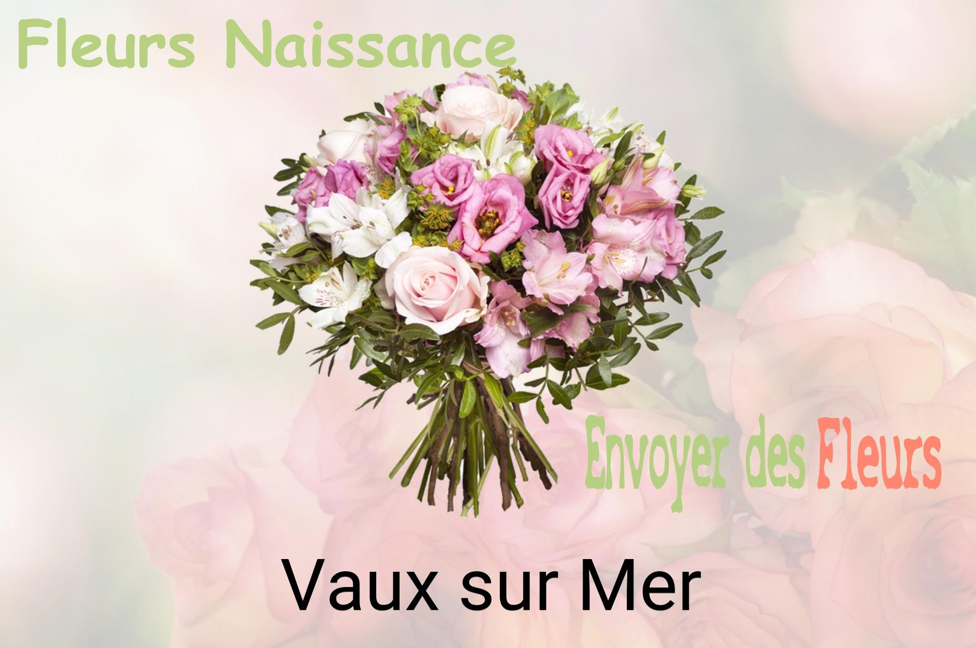 Bouquet de fleurs de naissance livré à Vaux-sur-Mer