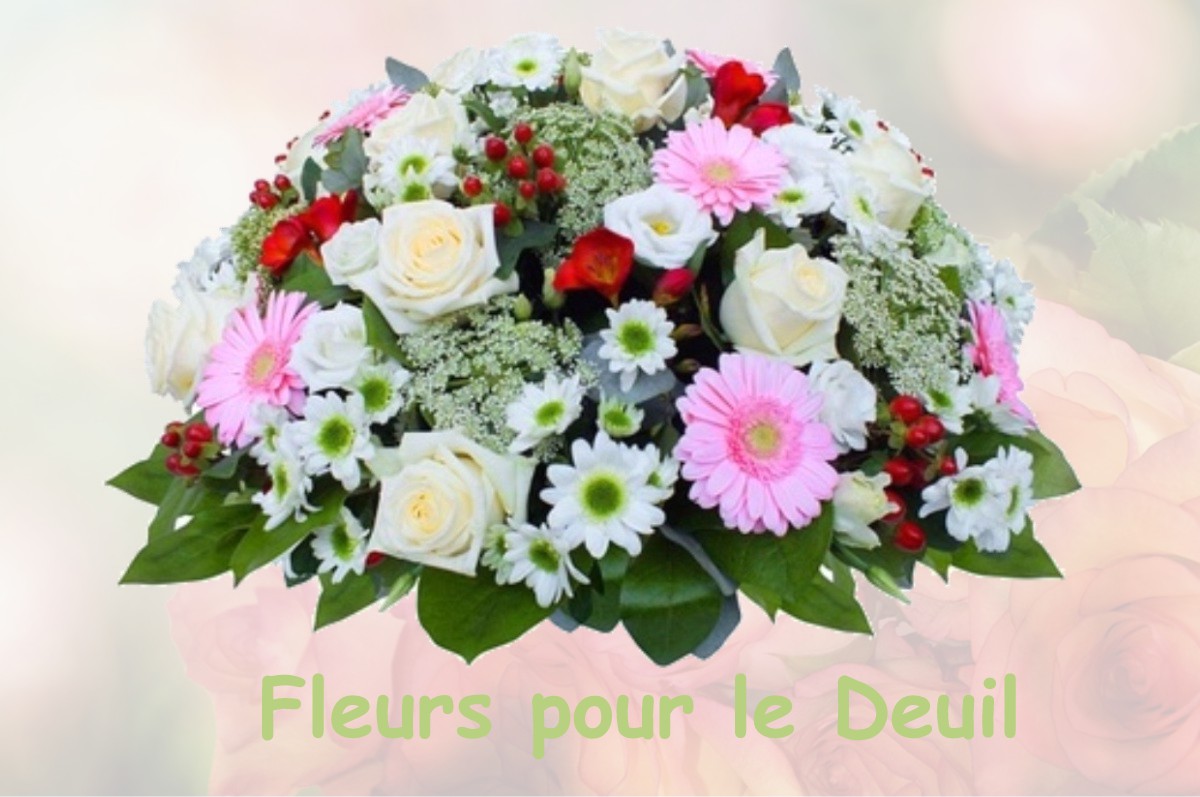 fleurs deuil VAUX-SUR-MER